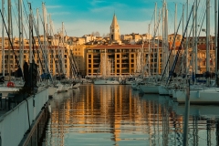 Vieux Port de Marseille Or