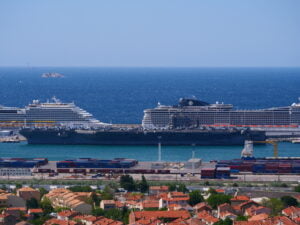 Marseille port