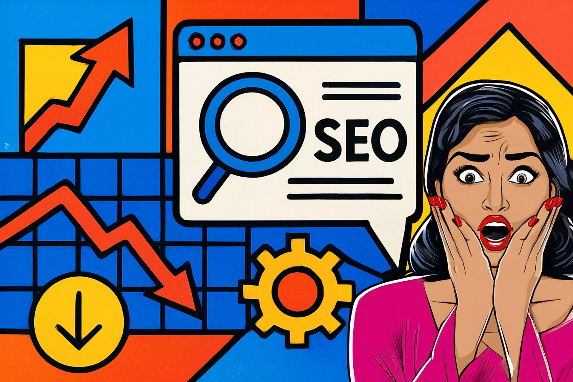 Baisse des impressions et augmentation de la position moyenne dans la Search Console en septembre 2025
