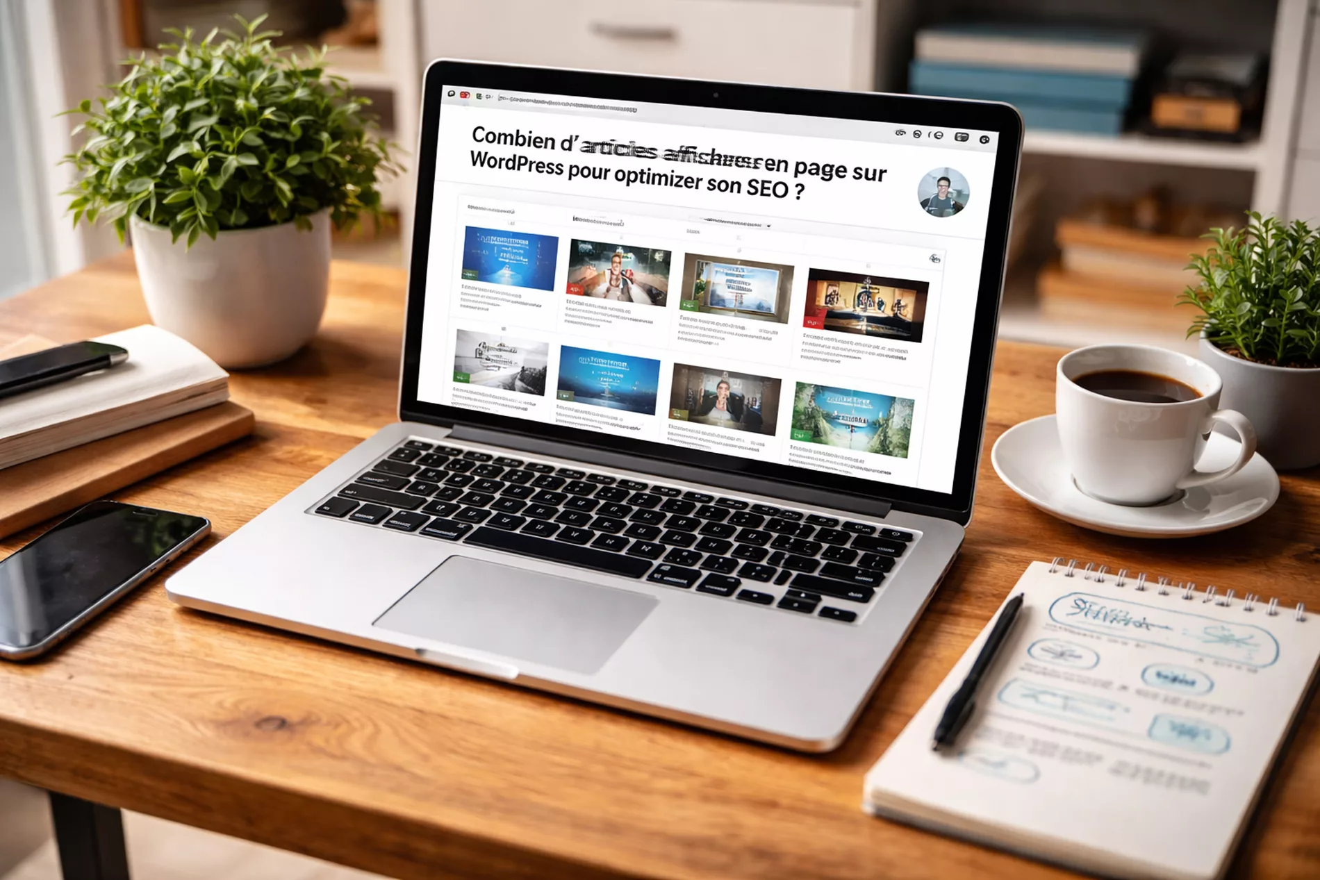 Quel est le nombre d’articles d’articles à afficher par page sur WordPress pour optimiser son SEO ? 1 nombre d'articles à afficherpar page wordpress