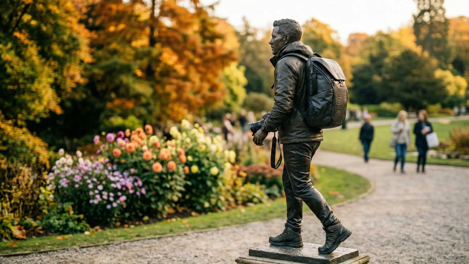 Libérez Votre Vision : Le Pouvoir d’un Objectif 50mm à Distance Fixe en photographie 2 statue objectif 50 mm