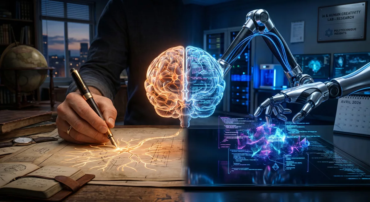 Imagination IA vs Humaine en 2026